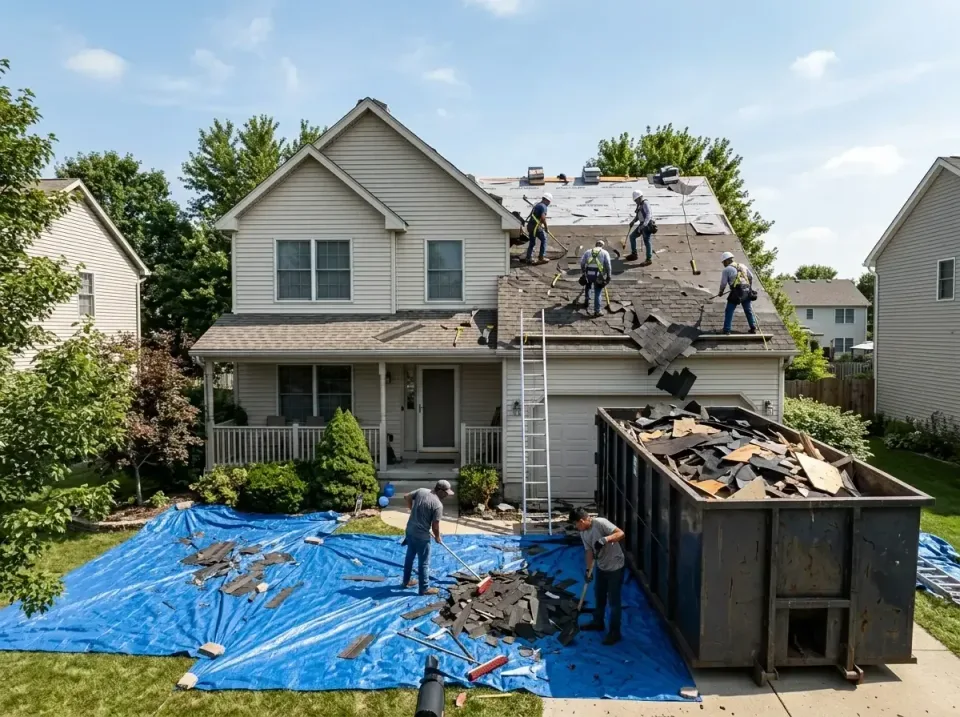 roof-replacement-debris-remova-004 — frequently asked questions, Cheapest Dumpster Rentals in Apple Valley, OH